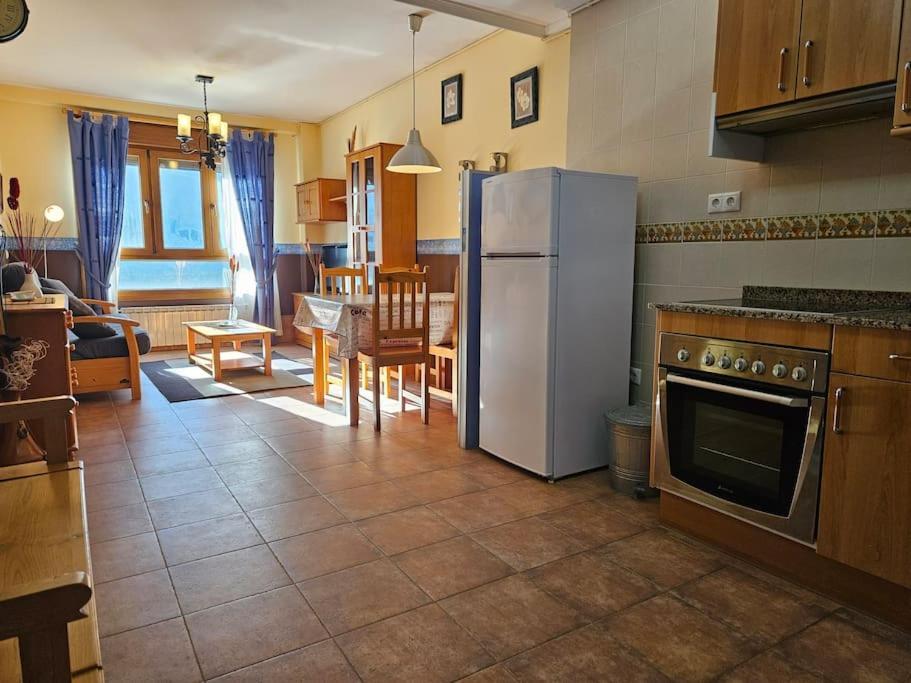 21A02 Coqueto Apartamento Con Garaje Felechosa Buitenkant foto