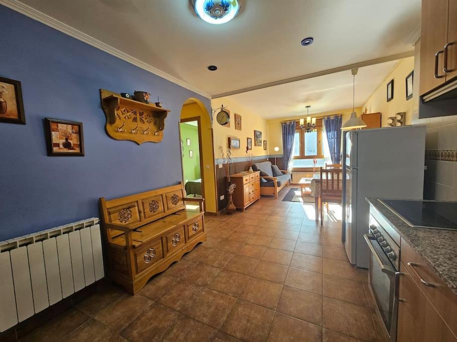 21A02 Coqueto Apartamento Con Garaje Felechosa Buitenkant foto
