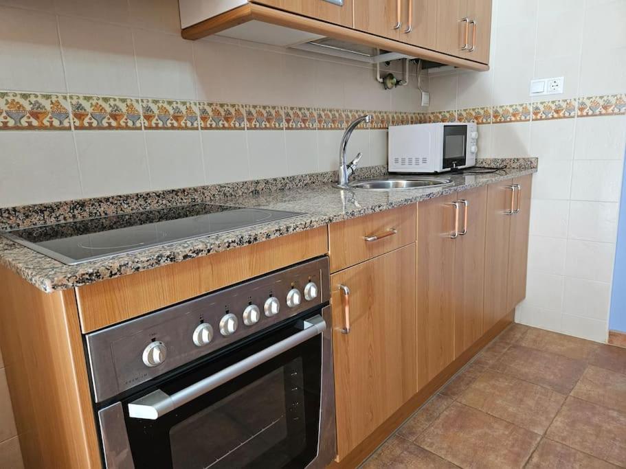 21A02 Coqueto Apartamento Con Garaje Felechosa Buitenkant foto